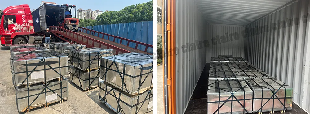 tinplate standard export packing