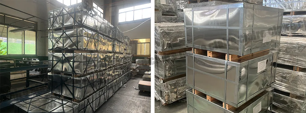 tinplate standard export packing