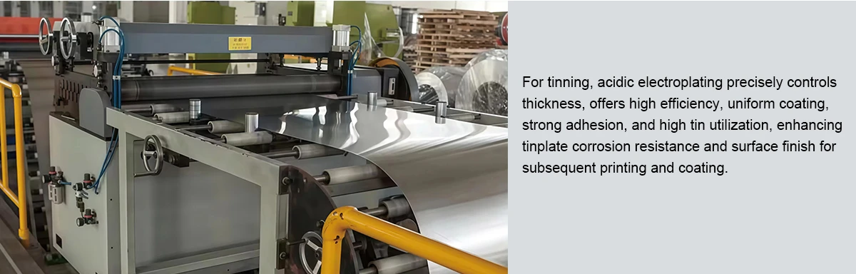 food grade tinplate sheet production process