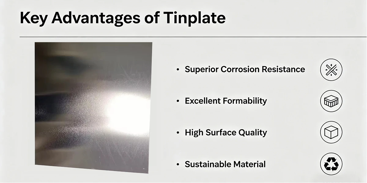 food grade tinplate sheet product advantages