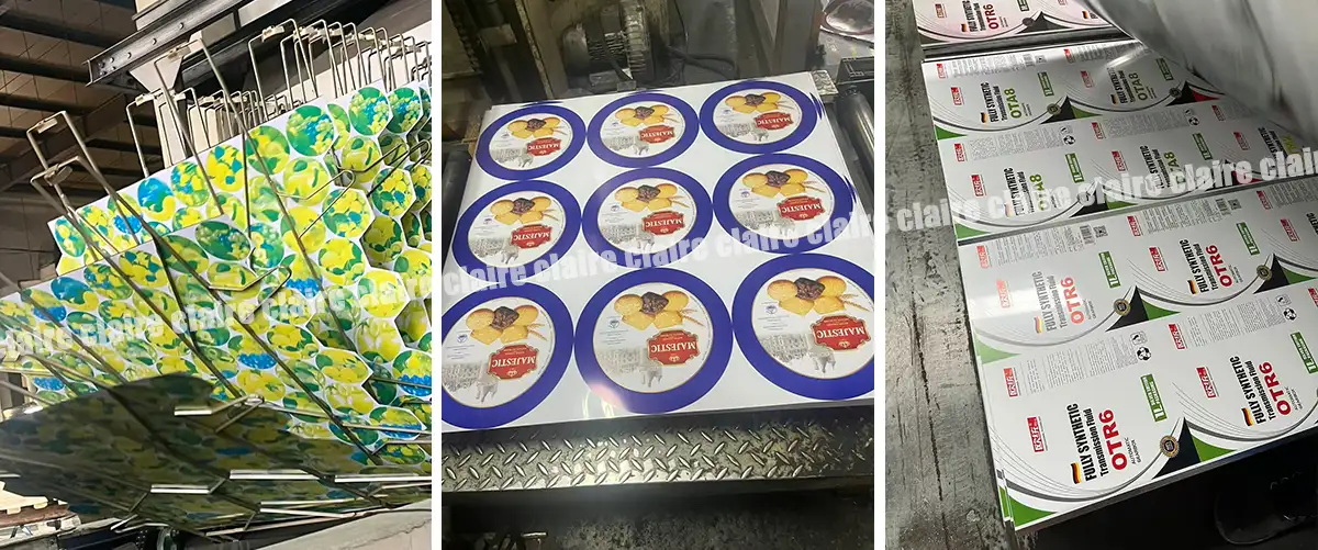 printed tinplate sheet